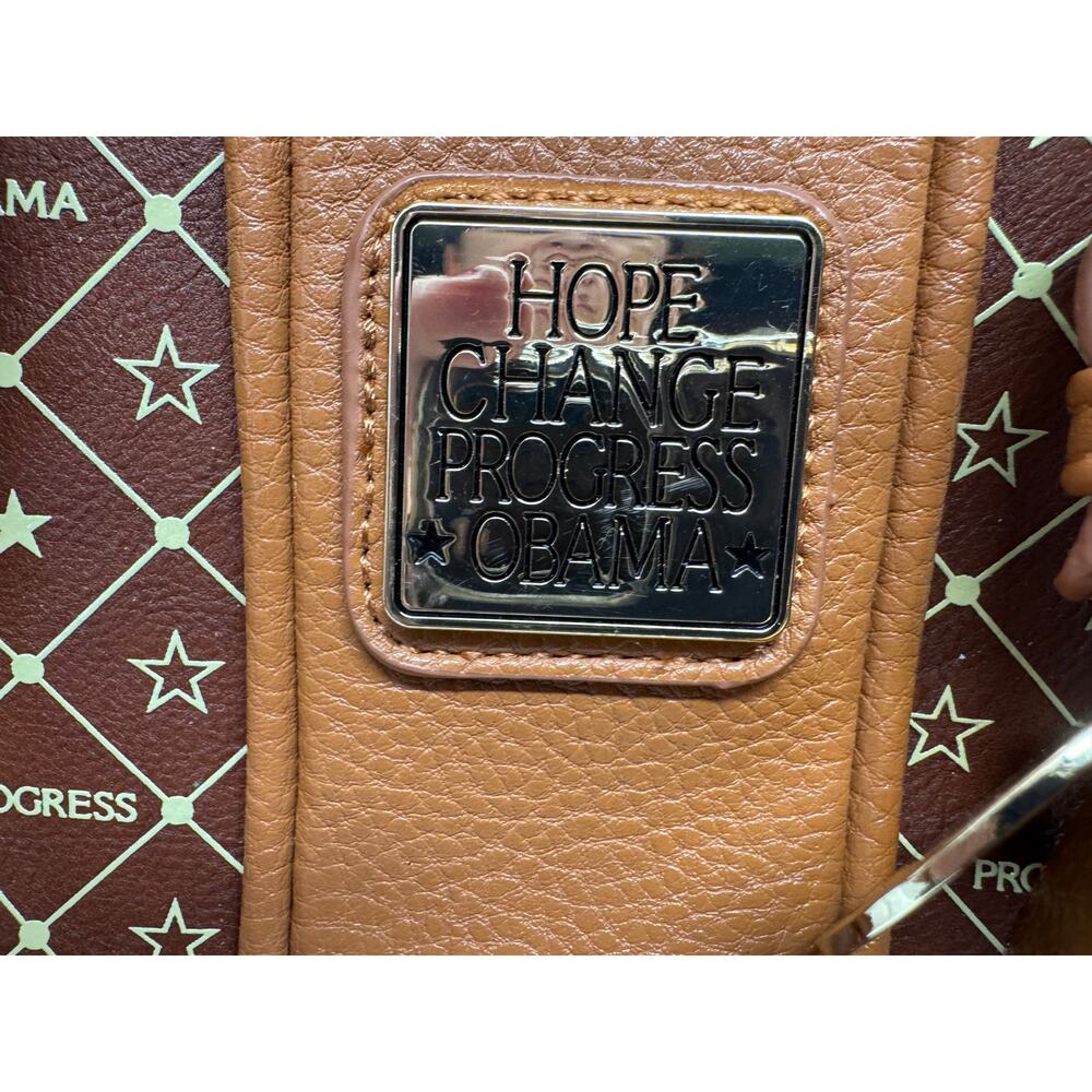 Danbury Mint Tab President Obama "Hope" Limited Edition Shoulder Bag Purse - Picture 6 of 8